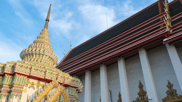 Wat Pho Known Whole World Its Traditional Thai Massage — Stock Photo, Image