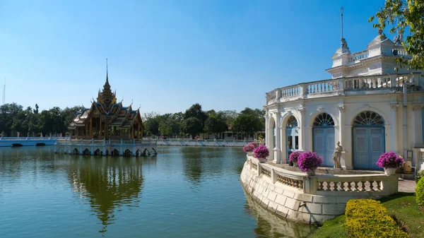 Bang Palace Former Royal Residence Built King Rama Ayutthaya Thailand — Stock Photo, Image