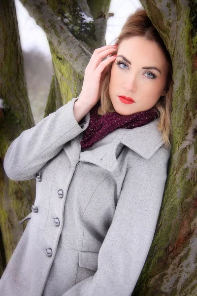 Winter Girl — Stock Photo, Image