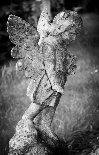Angel gravsten — Stockfoto