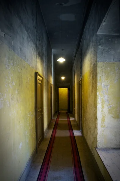 Strašidelné koridor — Stock fotografie