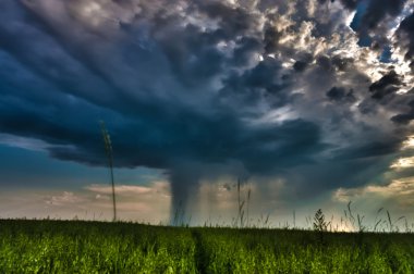 Yağmurlu gökyüzü