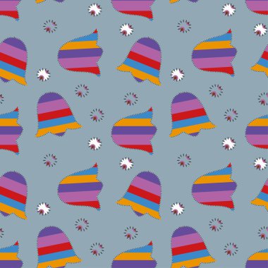 Bluebells patchwork süsleme