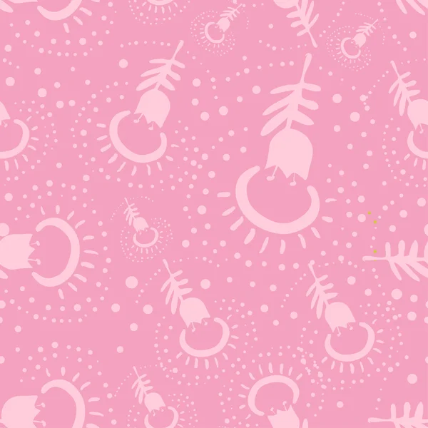 ピンクのあるパターン — ストックベクタ