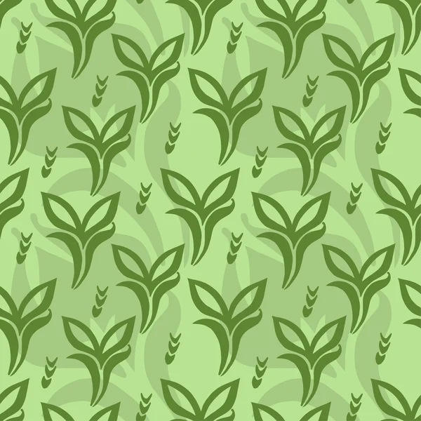 Grüne Pflanzen — Stockvektor