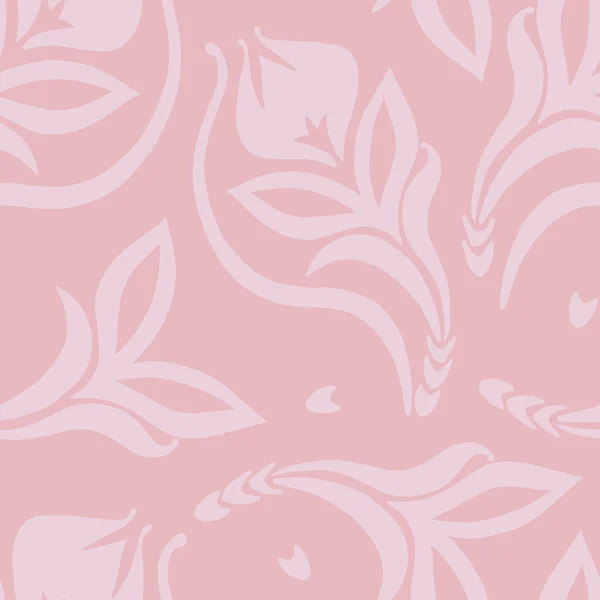 粉红色的花卉图案 — 图库矢量图片