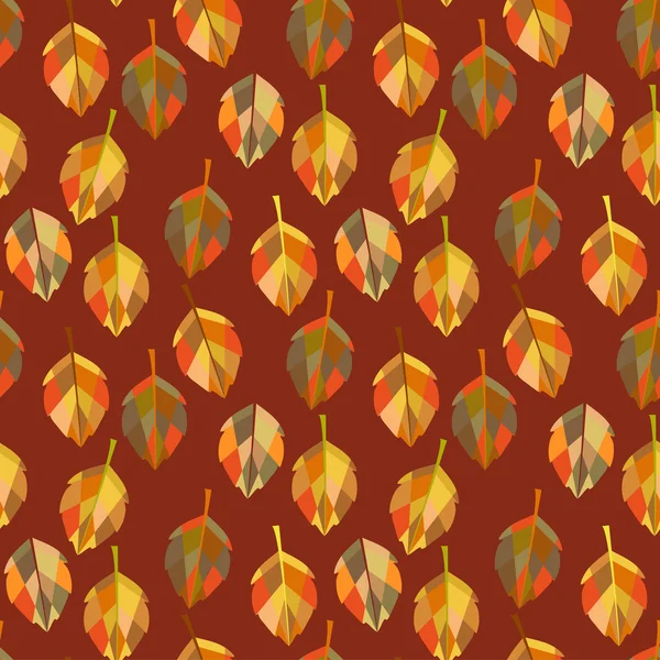 Bright autumn pattern — Stock Vector