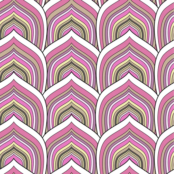 Pink scale pattern — Stock Vector