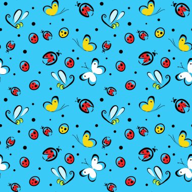 Böceklerle kusursuz desen