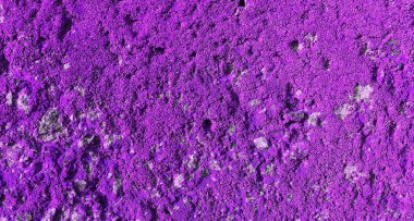 Beton levha yüzeyinde soyut yosun. Beton duvar dokusu. Eski çatlak bina arka planı