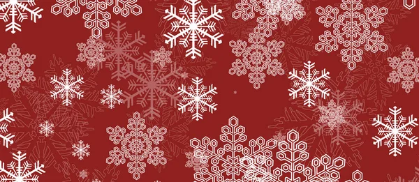 Christmas Design Greeting Card Beautiful Illustration Merry Xmas Snow Flake — Stock Photo, Image