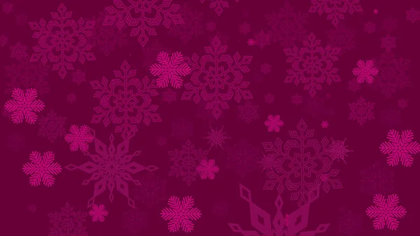 Красивое Рождественское Знамя Снежинками Новым Годом Рождеством Христовым — стоковое фото