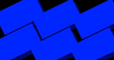 Siyah zemin üzerinde güzel soyut geometrik şekiller. Sanat şekli dokusu