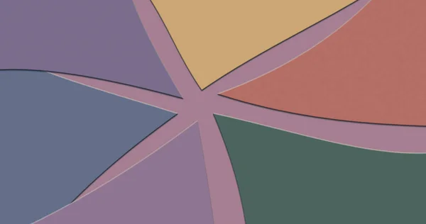 Красивый Красочный Геометрический Фон Бумажными Слоями Концепции Художественного Дизайна — стоковое фото