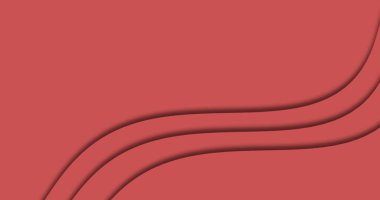 Sanat geometrik afiş konsepti için soyut kağıt kesme katmanları arka planı