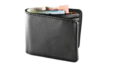 erkek cüzdan para ile