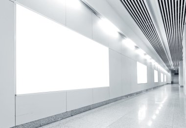 Hall metro istasyonu boş Pano