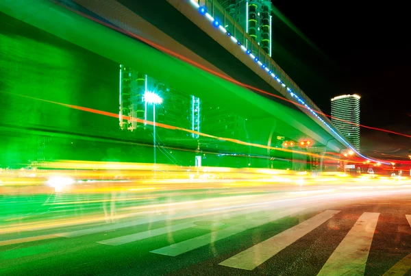 Light trails — Stock Photo, Image