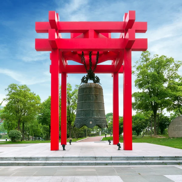 Chinese Antiquities: bell — Stock Photo, Image