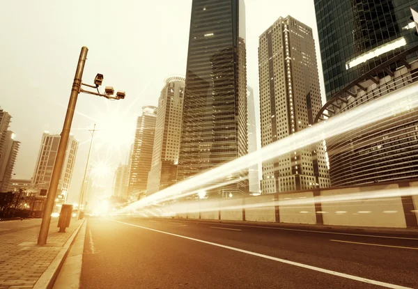 Light trails — Stock Photo, Image