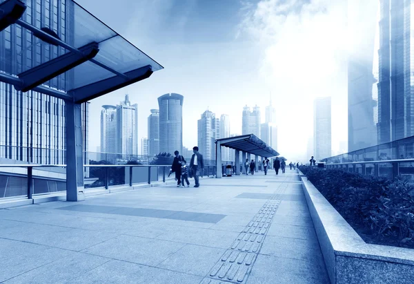 Shanghai pedestrian underpass crowd — Stock Photo, Image