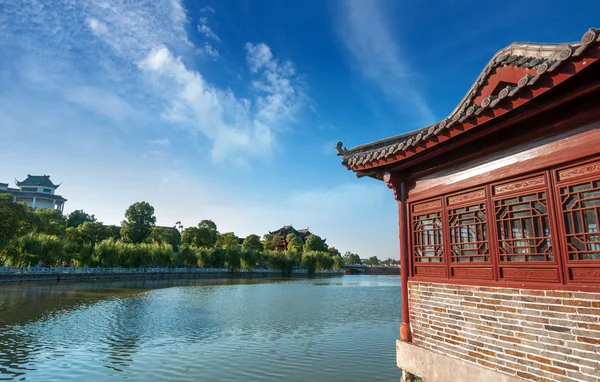 Edifícios antigos chineses — Fotografia de Stock