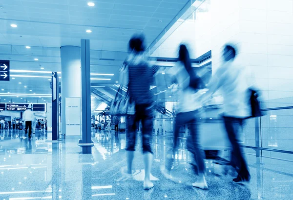 Passagiers op de luchthaven — Stockfoto