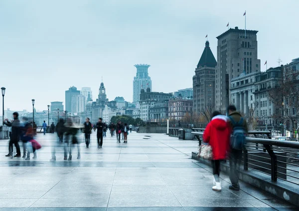 Bund v shanghai, Čína — Stock fotografie