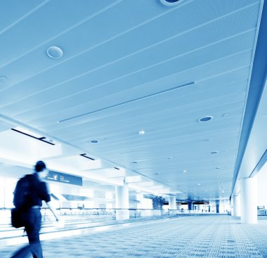 Modern binanın içi