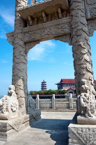 Yantai, Chiny klasycznej architektury — Zdjęcie stockowe