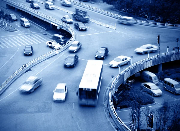 Aerial transport hub overpass — Stock Photo, Image