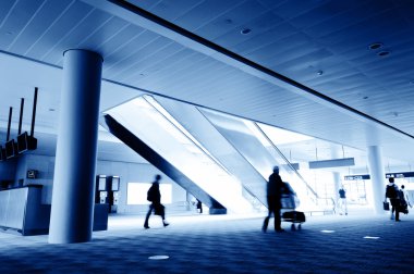 Modern binanın içi