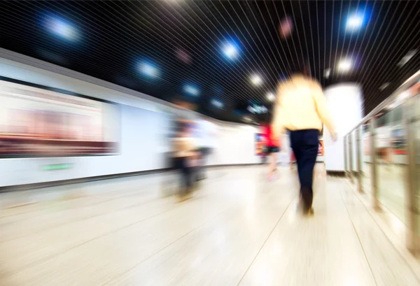 Corridor en van de menigte — Stockfoto