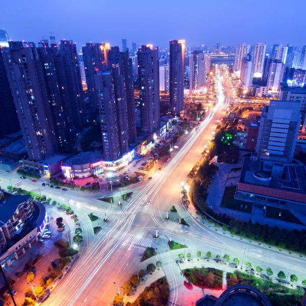 Noche en Shanghai — Foto de Stock