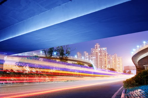 Overpass Night — Stock Photo, Image