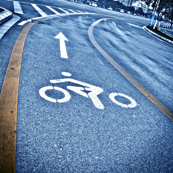 Bicycle path — Stock Photo, Image