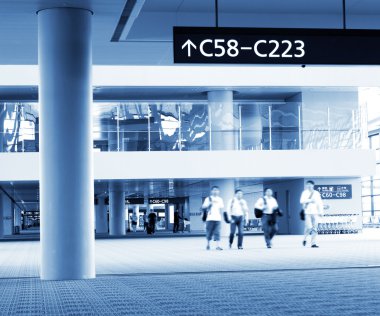 shanghai Pudong Havaalanı yolcu