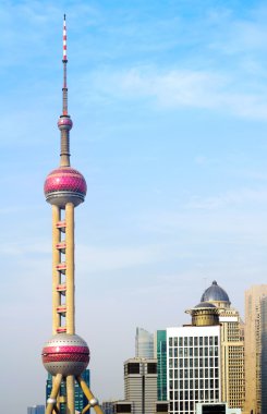 Şangay Oriental pearl tv Kulesi