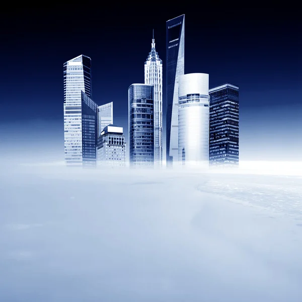 Skyscrapers in Shanghai, Chin — Stock Photo, Image