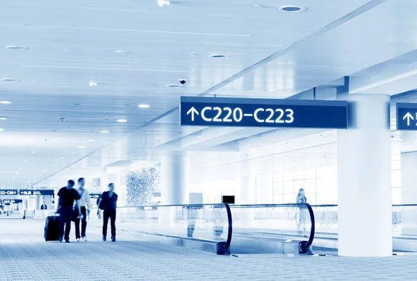 Modern binanın içi