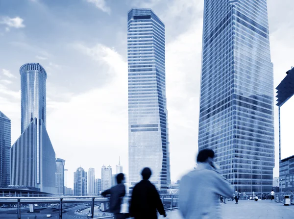 Shanghai pedestrian underpass crowd — Stock Photo, Image