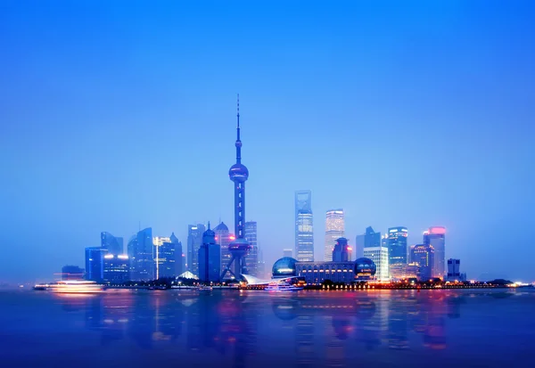 Il Bund a Shanghai — Foto Stock