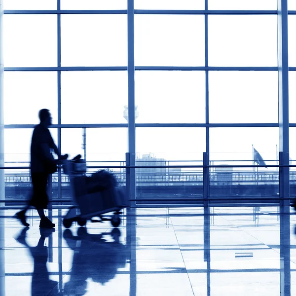 Bagage auto van een man — Stockfoto