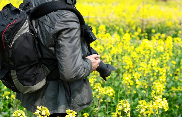 Våldtäkt jorden fotografen — Stockfoto