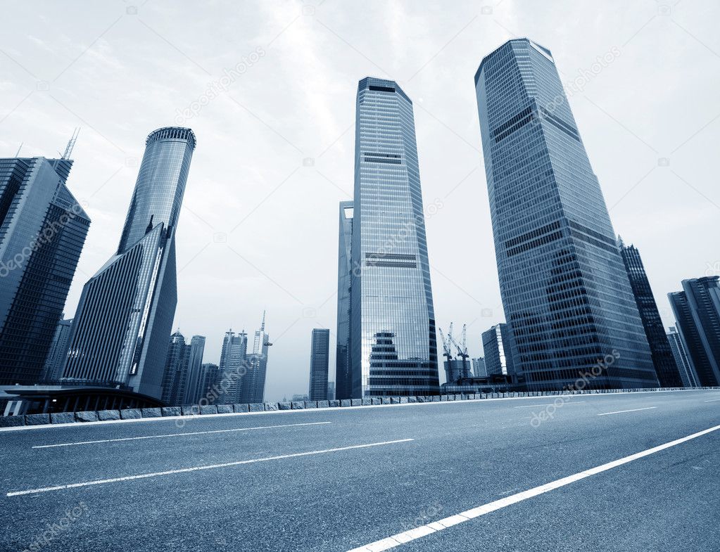 Shanghai Lujiazui Financial Center skyscraper