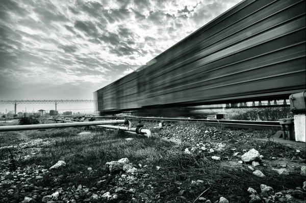 货运列车 — 图库照片