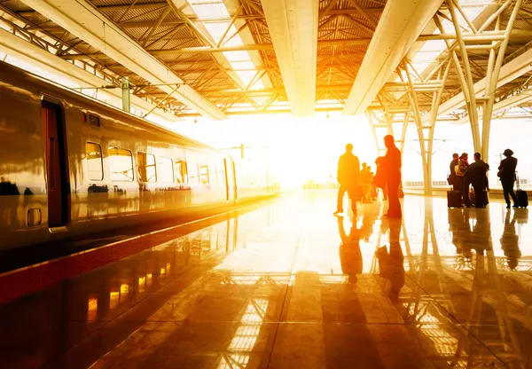 Train station — Stock Photo, Image