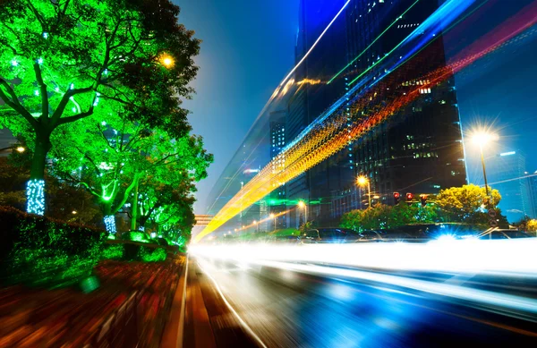 Light trails — Stock Photo, Image