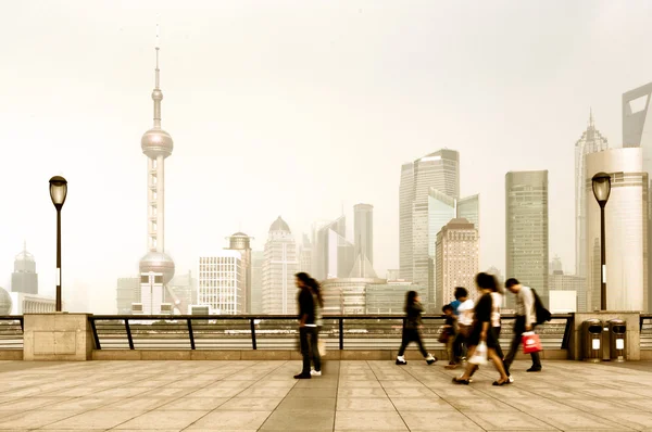 Bund em Shanghai, China — Fotografia de Stock