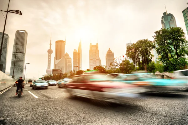 De straten van shanghai — Stockfoto